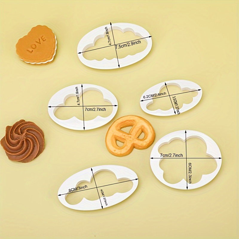 Moon and Cloud Cookie Cutter and Fondant Cutter and Clay Cutter