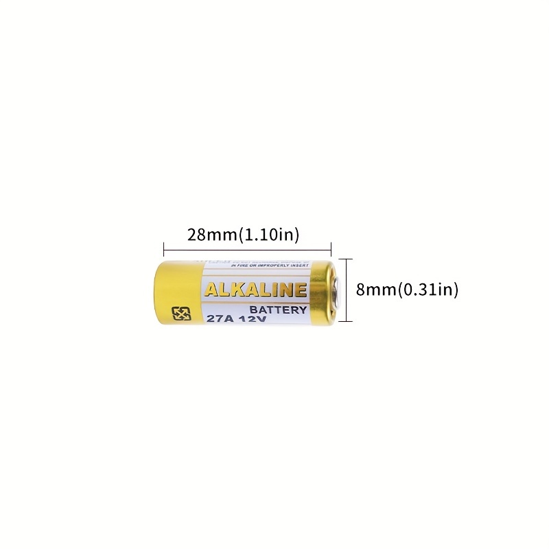 5PCS A23 23A 12V Alkaline Battery 23GA A23S E23A EL12 MN21 V23GA GP23A MS21  LRV08 For Doorbell Remote Control Electric Toy