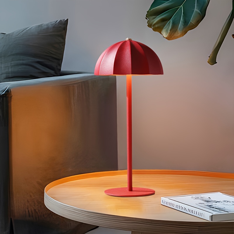 Lampe de table métallique sans fil,Lampe de bureau étanche à