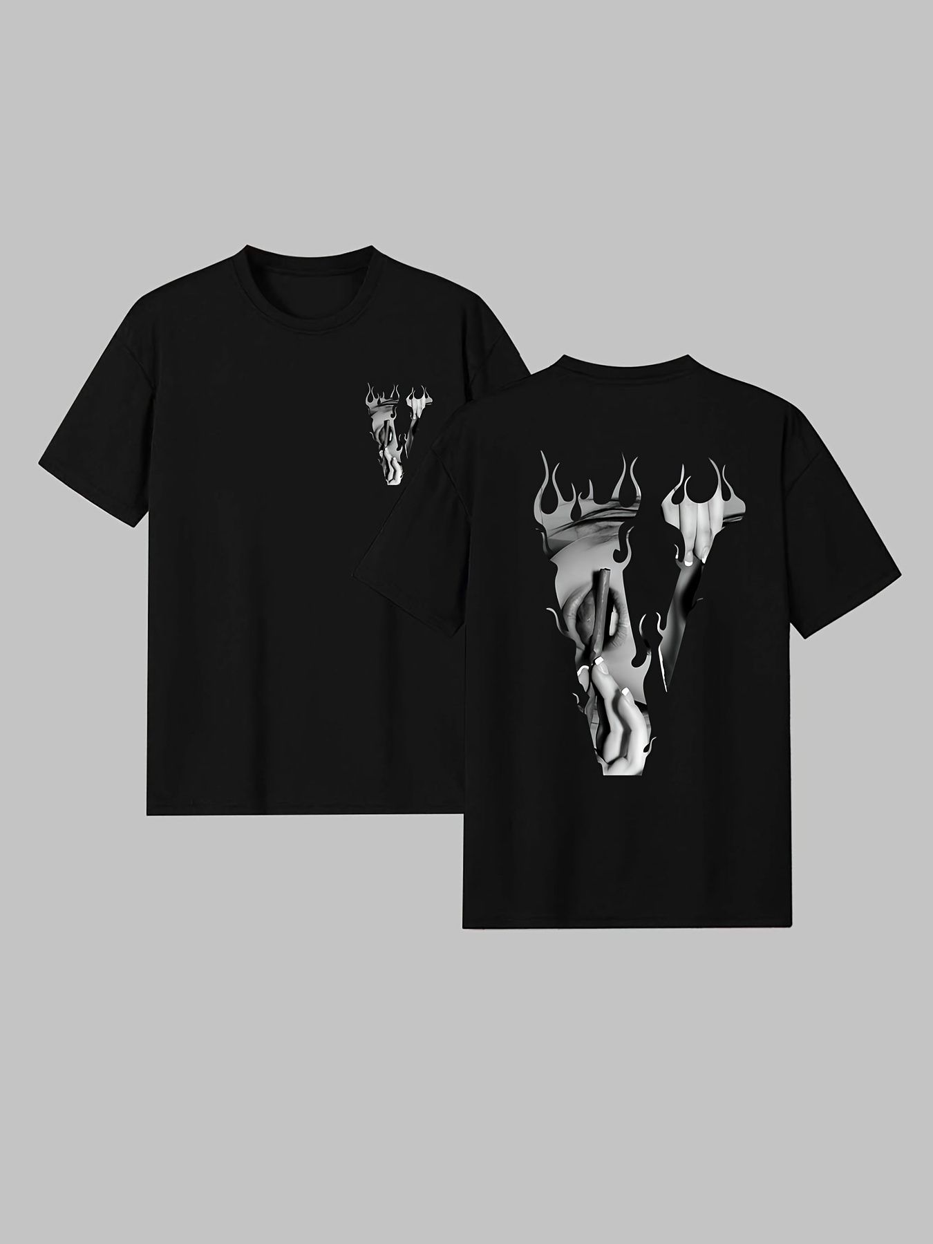 Palm Angel Palms & Skull T-Shirt: Comfort and Style for Your