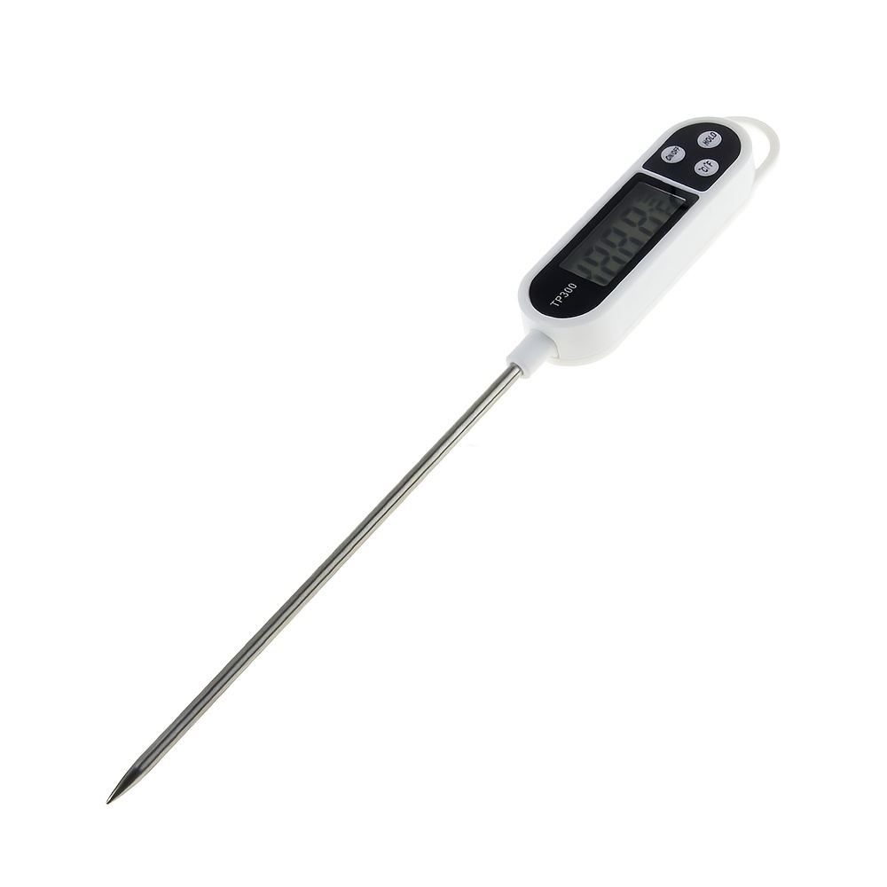 Meat Food Candy Thermometer, Probe Instant Read Thermometer, Digital  Cooking Kitchen BBQ Grill Thermometer with Long Probe for Liquids Pork Milk