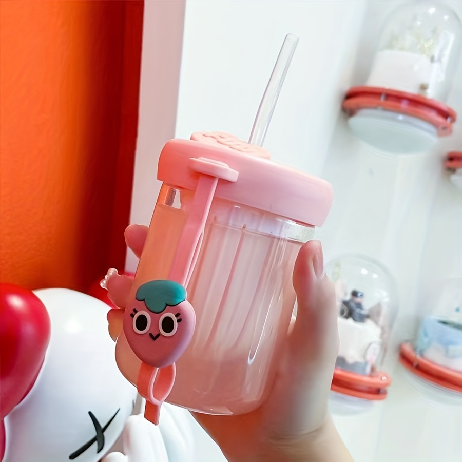 Cute And Convenient Mini Water Bottle Clear Plastic Cup For - Temu