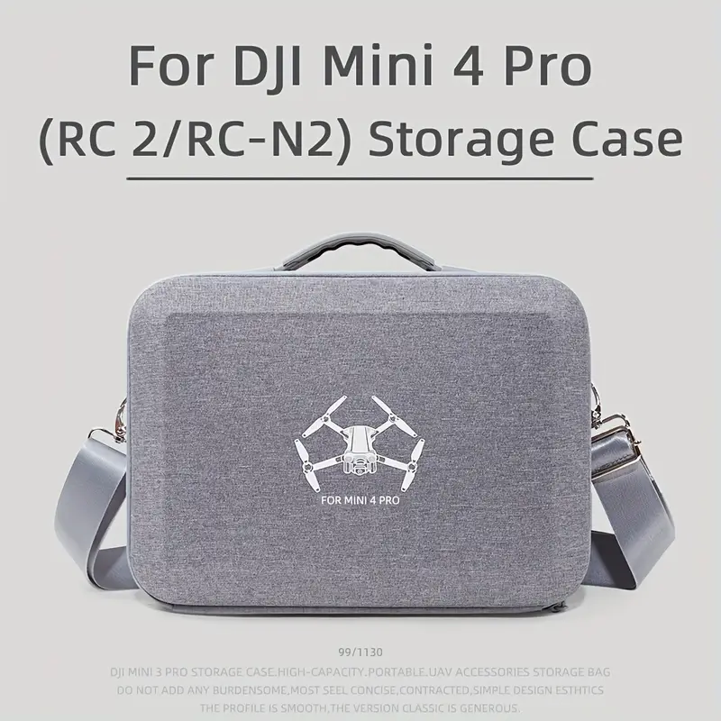 for dji mini 4 pro carrying case travel shoulder bag scratch resistant mini 4 pro handbag drone accessories bag details 0