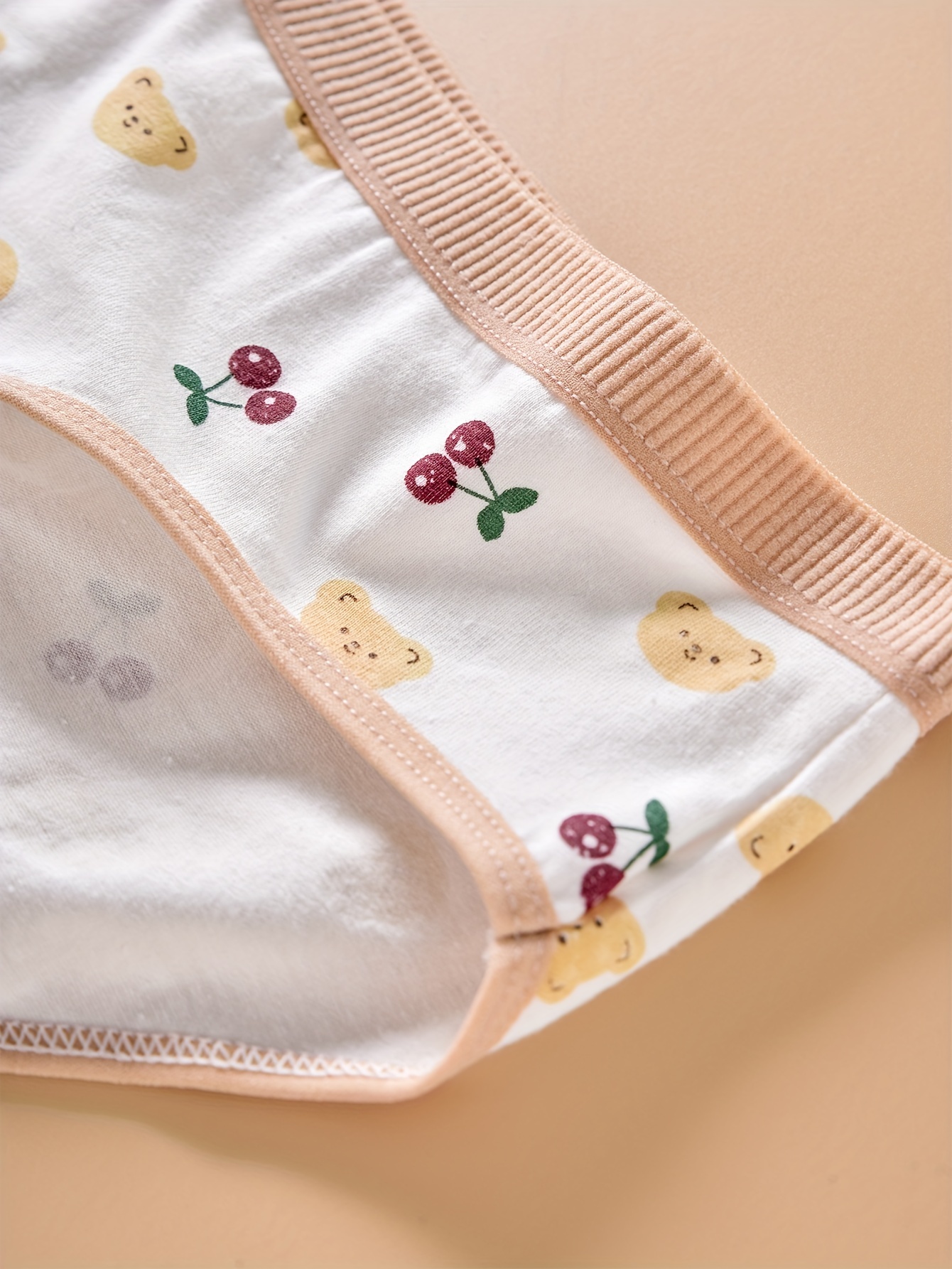 5Pcs/lot Cute Bear Green Girl Underwear Cotton Crotch Women's Panties Soft  Briefs Student Lingerie – the best products in the Joom Geek online store