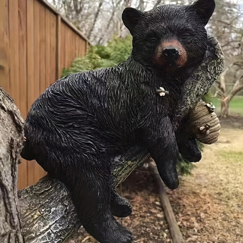 Fluid Bear Sculpture Handmade Painting Violence Bear Model DIY Painting  Doll Parent-child Toy Bearbrick Doll Home Room Decor
