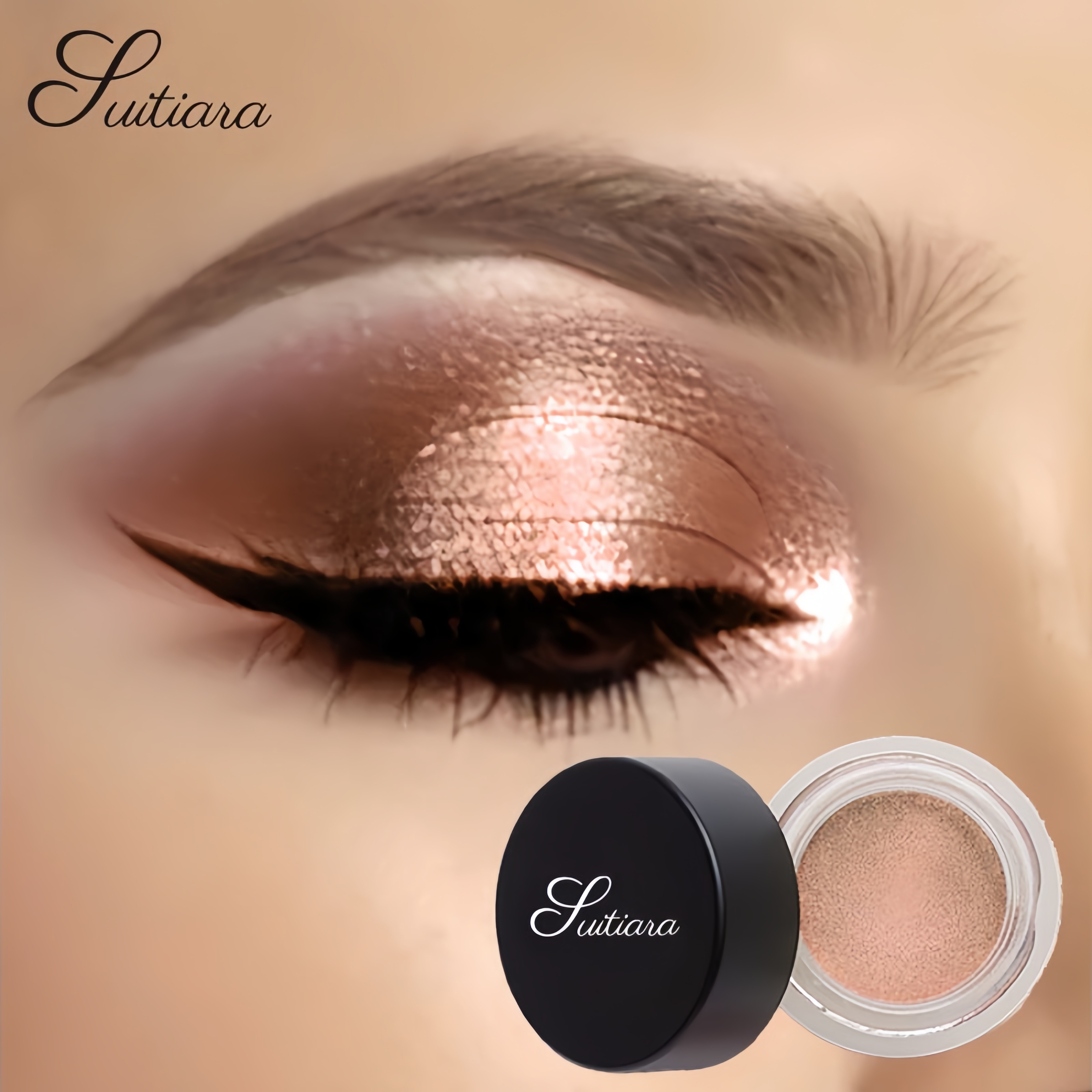 2 Pcs Glitter Sparkle Eyeshadow Palette, Long Lasting Waterproof Shimmer  Makeup Palette Colorful Sparkly Eye Makeup For Women