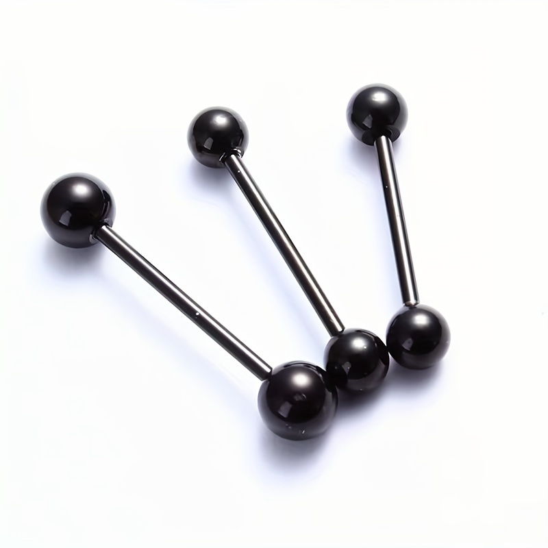 2pcs Titanium Steel Body Piercing Set for Men