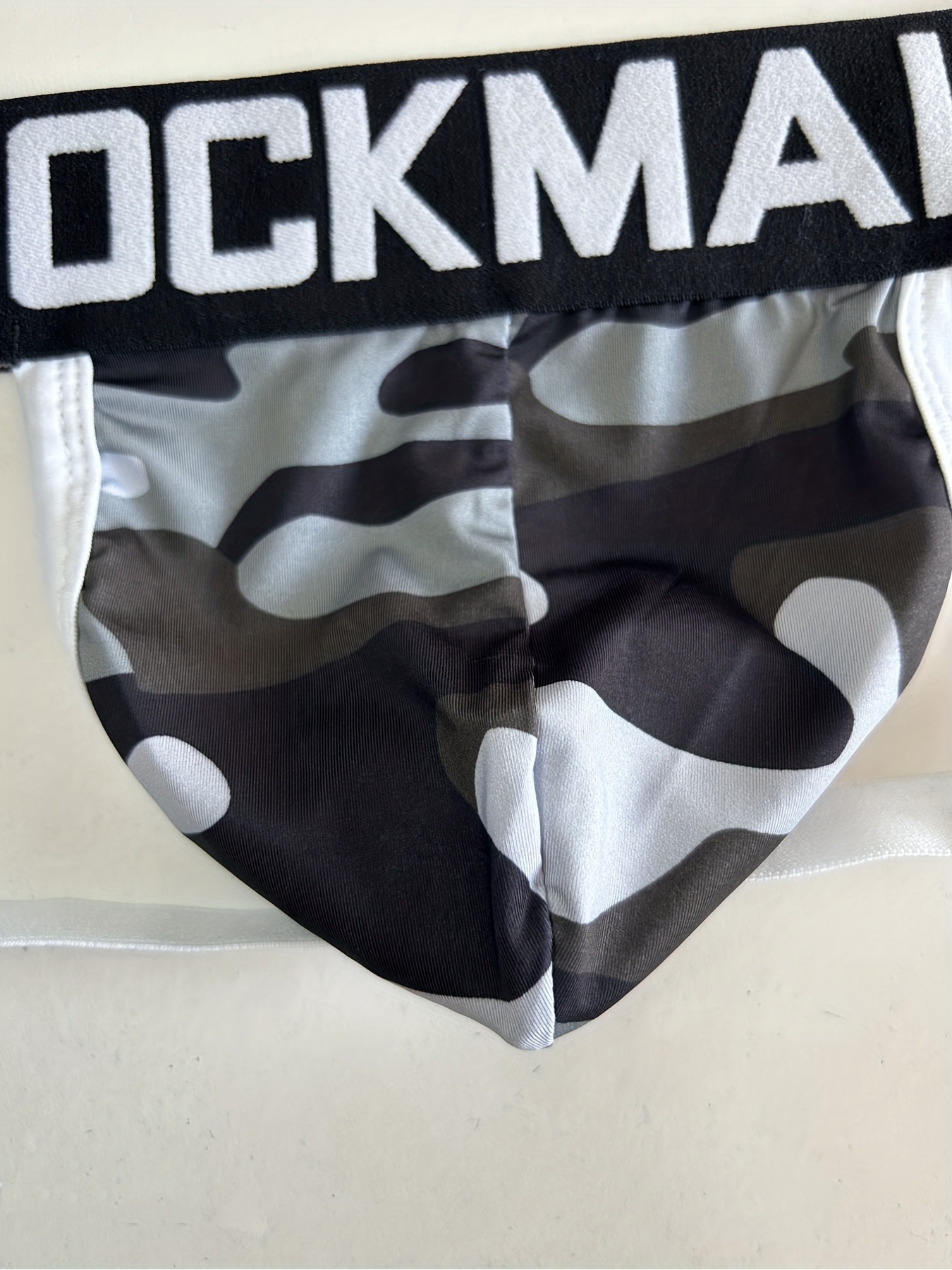 1 Pack Gay Sexy Style Men's Thong Underwear In Polyester Camouflage Print  Quick Dry Breathable Shipping Men's Bikini Jockstraps