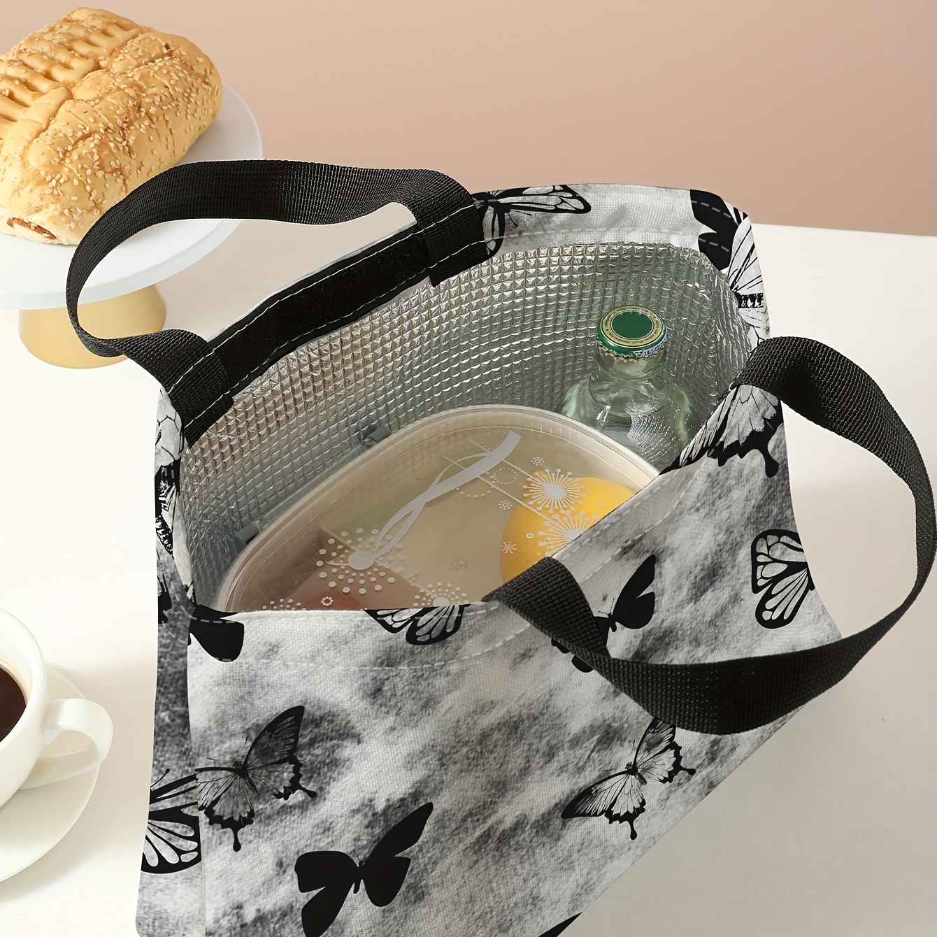 Borsa Termica Portatile Con Farfalla Stampata Da 1 Pezzo, Borsa Da Pranzo  Impermeabile Di Grande Capacità Per Picnic Allaperto - Sport E Tempo Libero  - Temu Italy