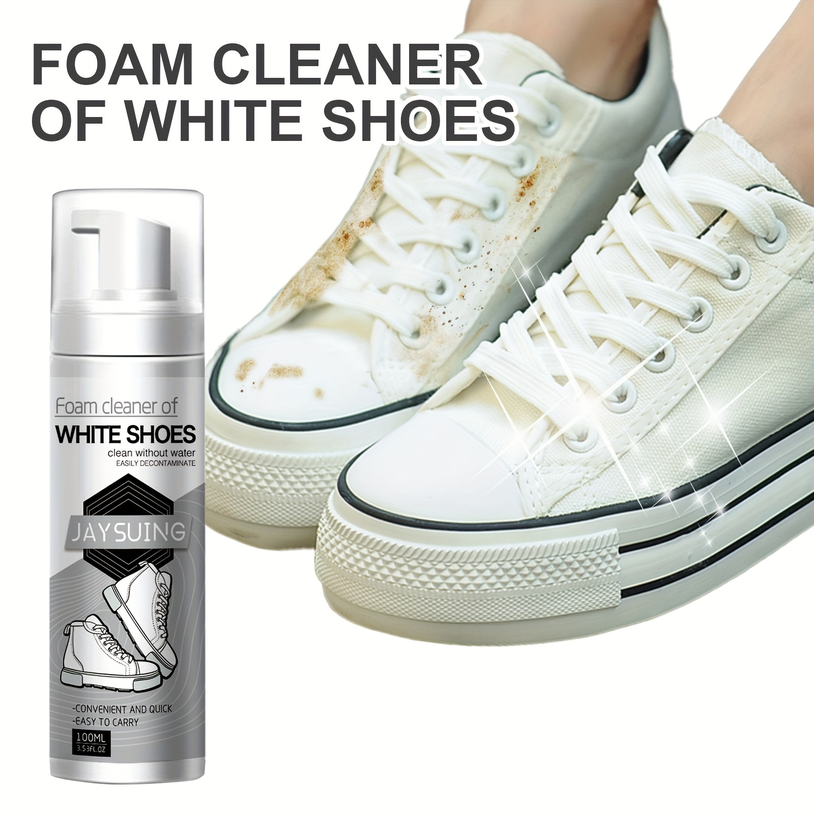 Shoes Cleaning Agent White Shoe Cleaner Multipurpose Shoes - Temu