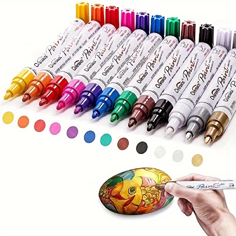 Soft Headed Metal Marker Pens 10 Color Water based Paint - Temu