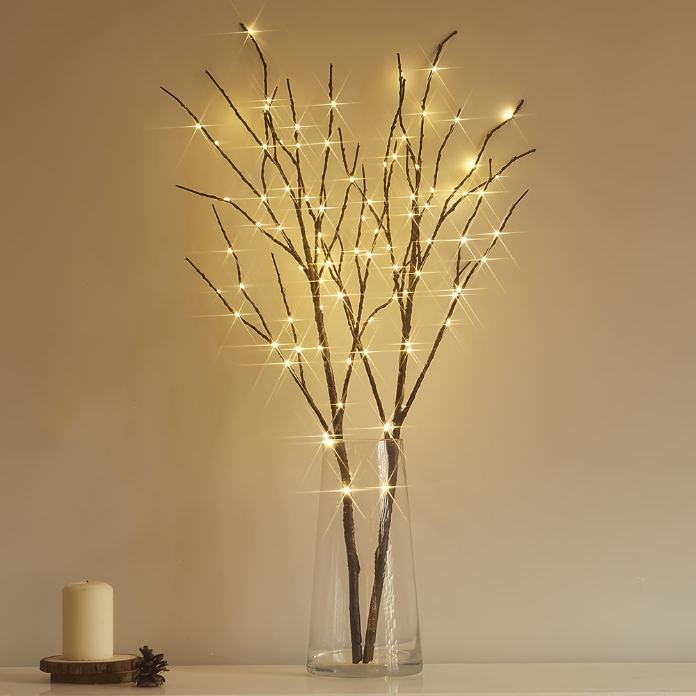 Lighted Branches - The DIY Decorator's Dream!