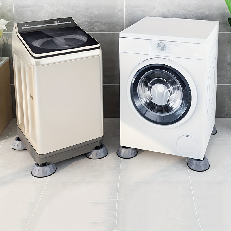 4 Stück Waschmaschinen-Stoßdämpfer, Anti-Vibrations-Pads, Waschmaschinen-Fußpolster,  Anti-Vibrations-Matte für Waschmaschine, universeller Stabilisator