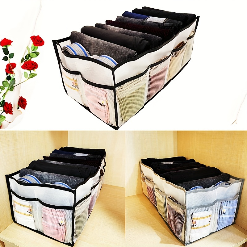 Multi Grids Pants Drawer Storage Box Clothes Storage Drawer - Temu