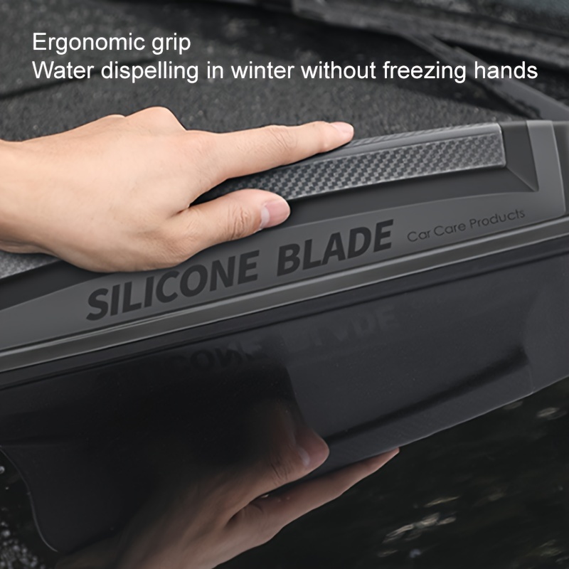 Cleaning Water Squeege Blade Automobile Film Silicone Soft Scraper