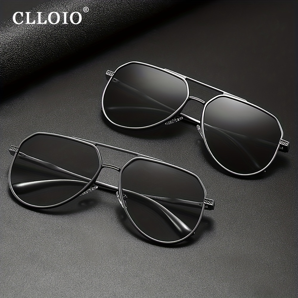 CLLOIO Polarized Sunglasses Men Driving Shades Guy's Sun Glasses