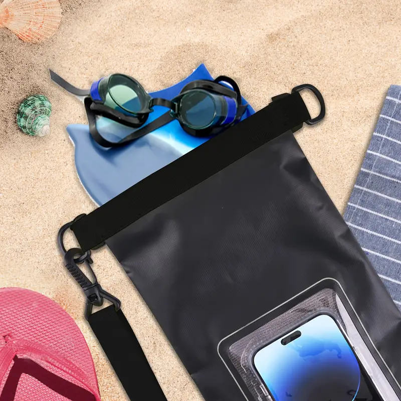 Marine Waterproof Dry Bag 2l Mobile Phone Storage Bag Boating Kayak  Accessories Essentials For Camping Swimming Beach Fishing Rafting Travel -  Sports & Outdoors - Temu