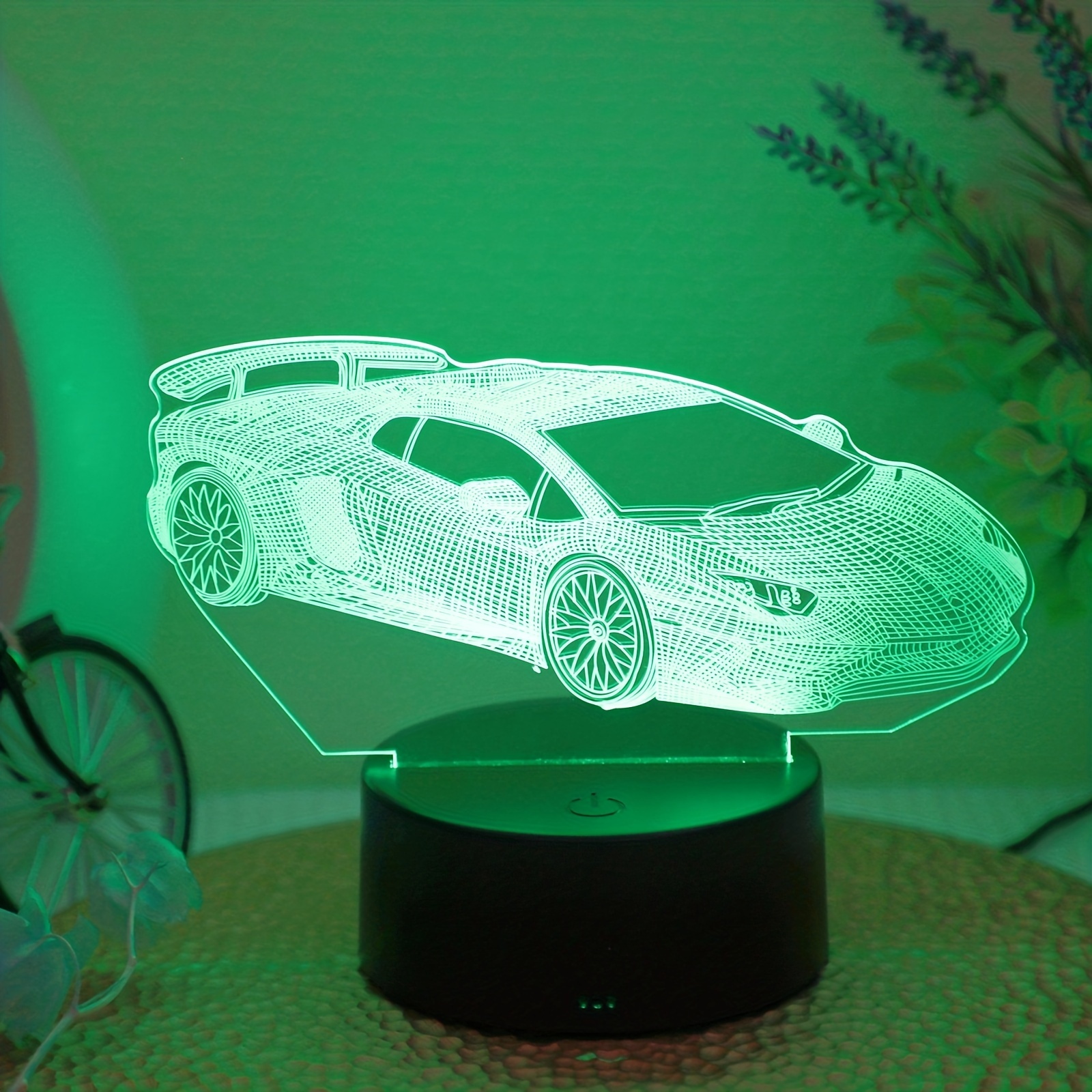 Veilleuse a LED 3D Voiture