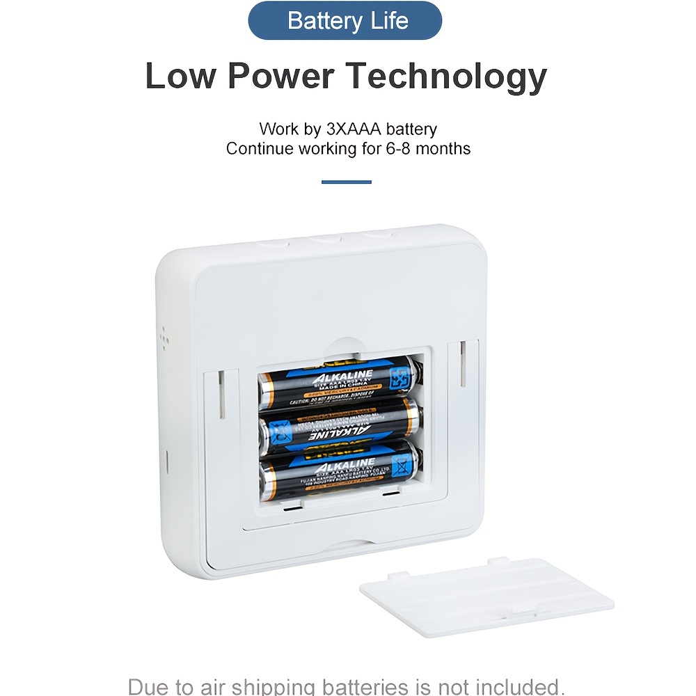 3 Kinds Smart Wifi/zigbee/ble Temperature Humidity Monitor