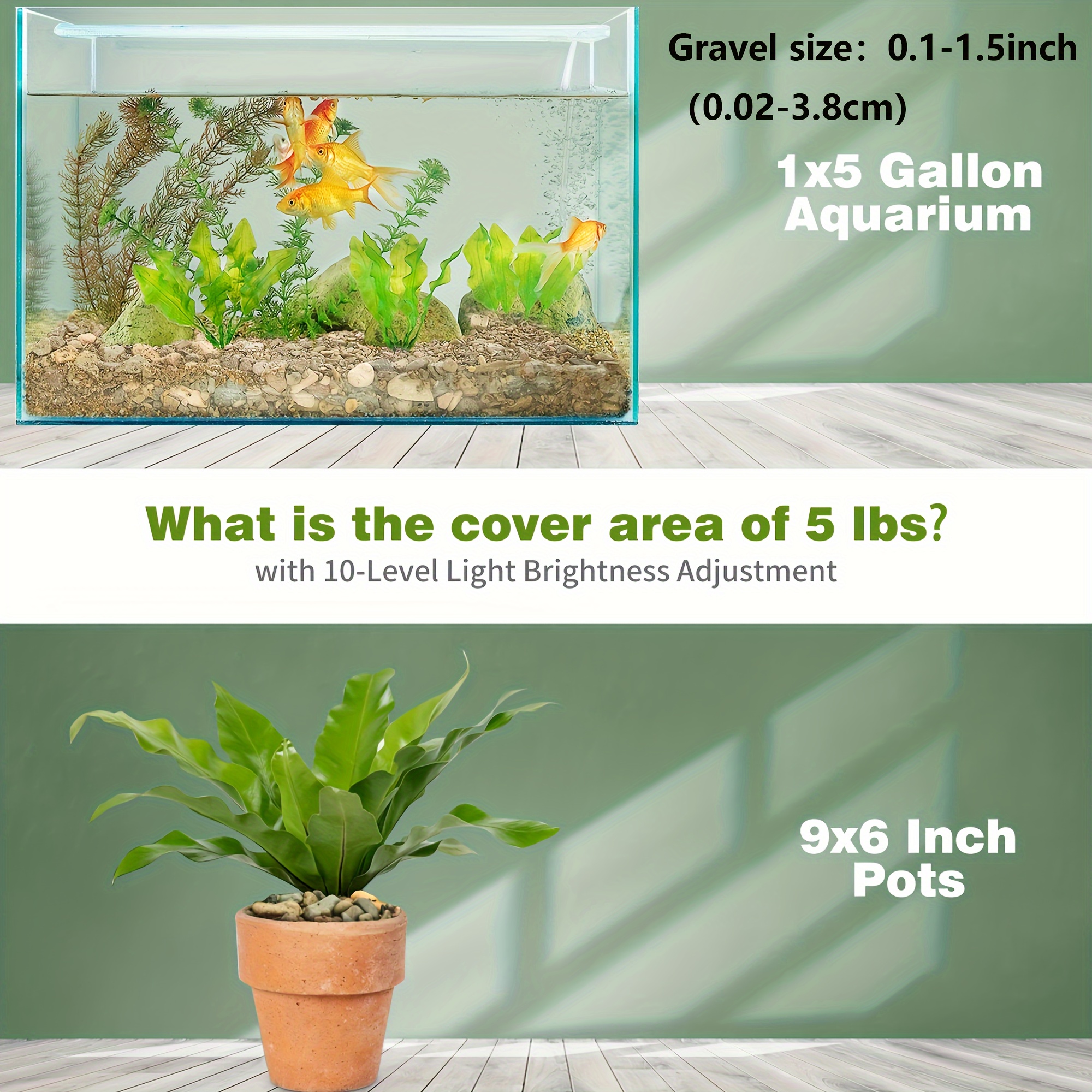 Gravier de Quartz naturel Multicolor 1.4 à 2mm pour aquarium