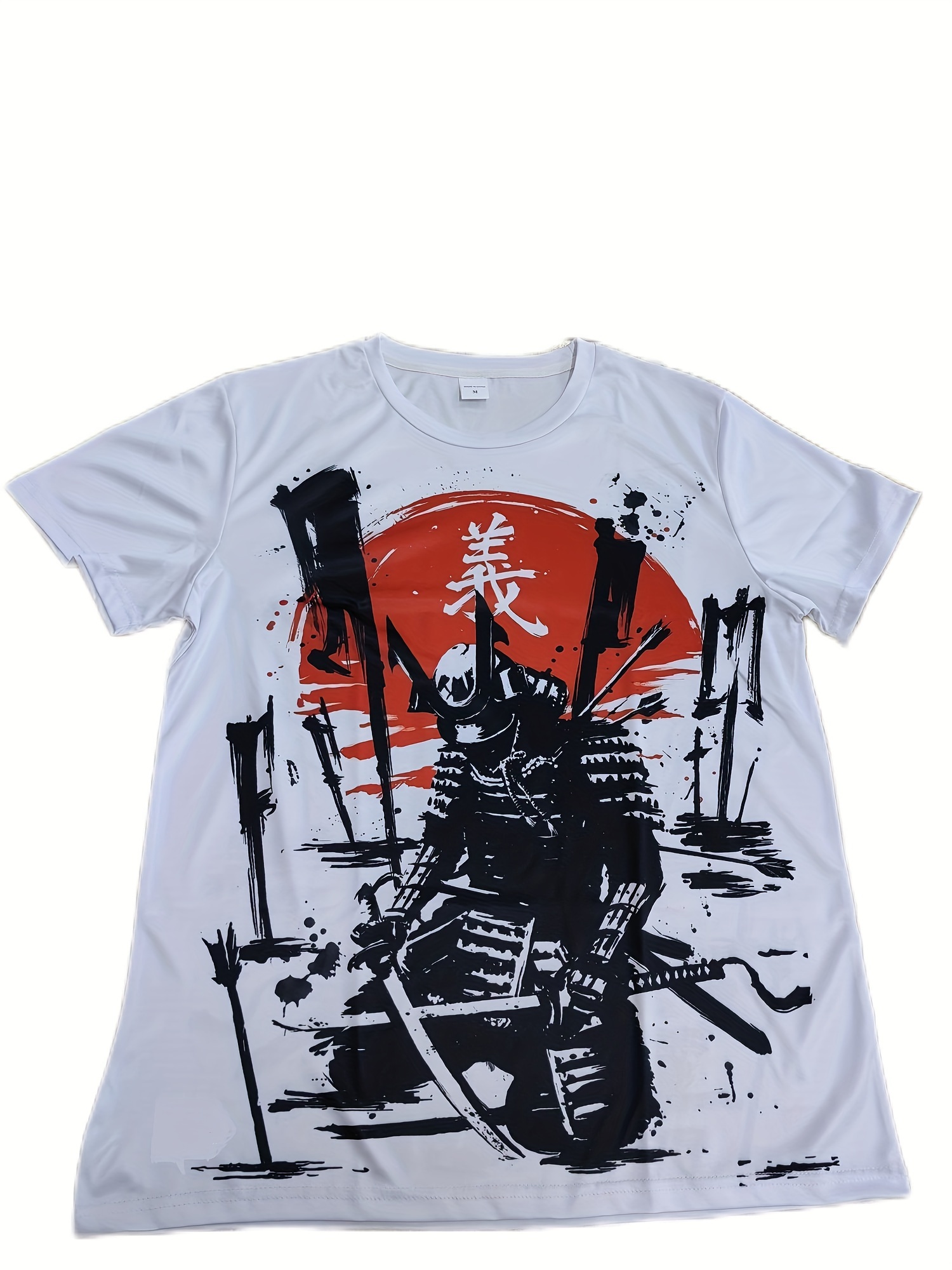 Japanese Samurai 3D Print T-shirt Men Women Fashion O-Neck Short Sleev -  Samurai Crafts