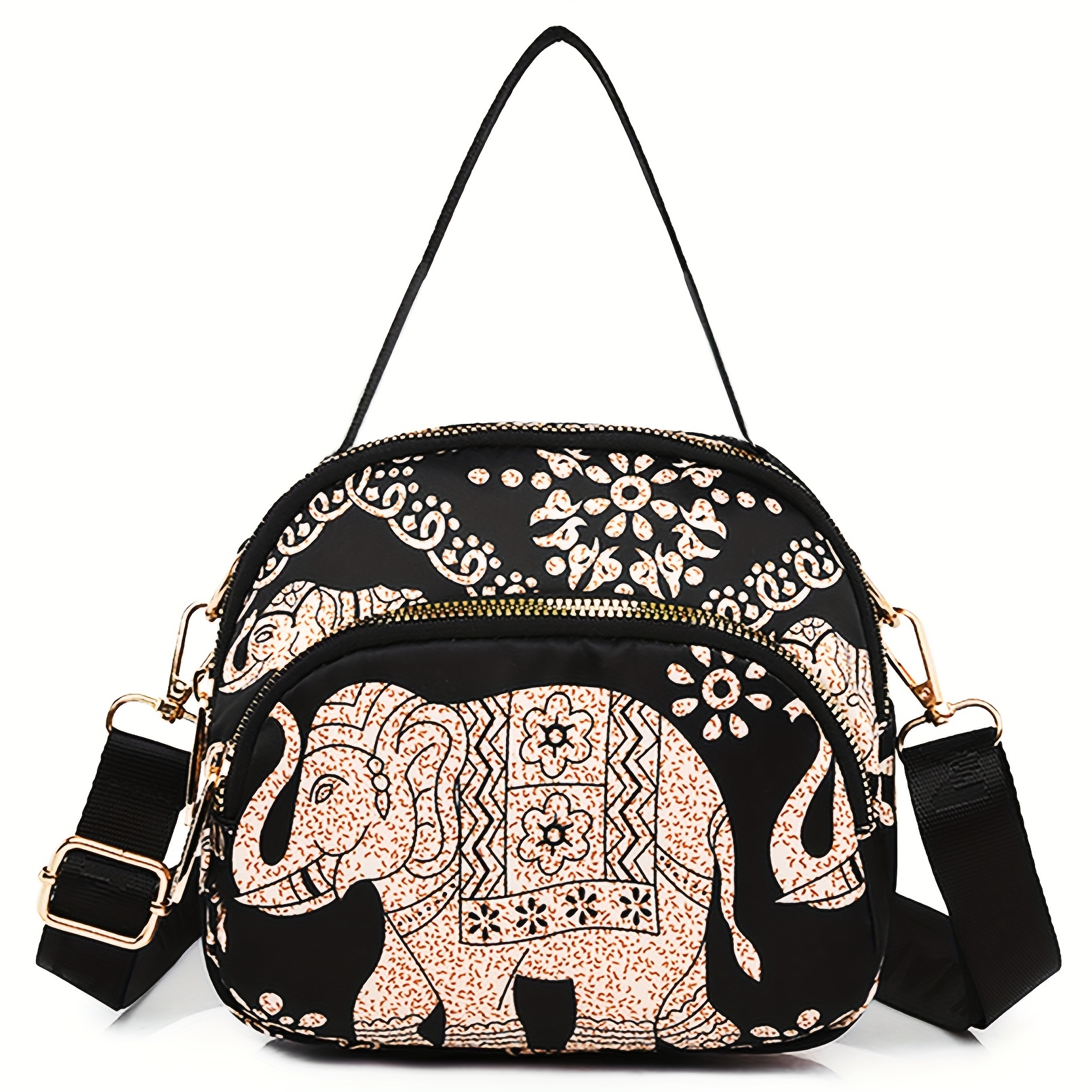 Designer Luxury Brand Handbags Crossbody Bags Elephant Embroidered