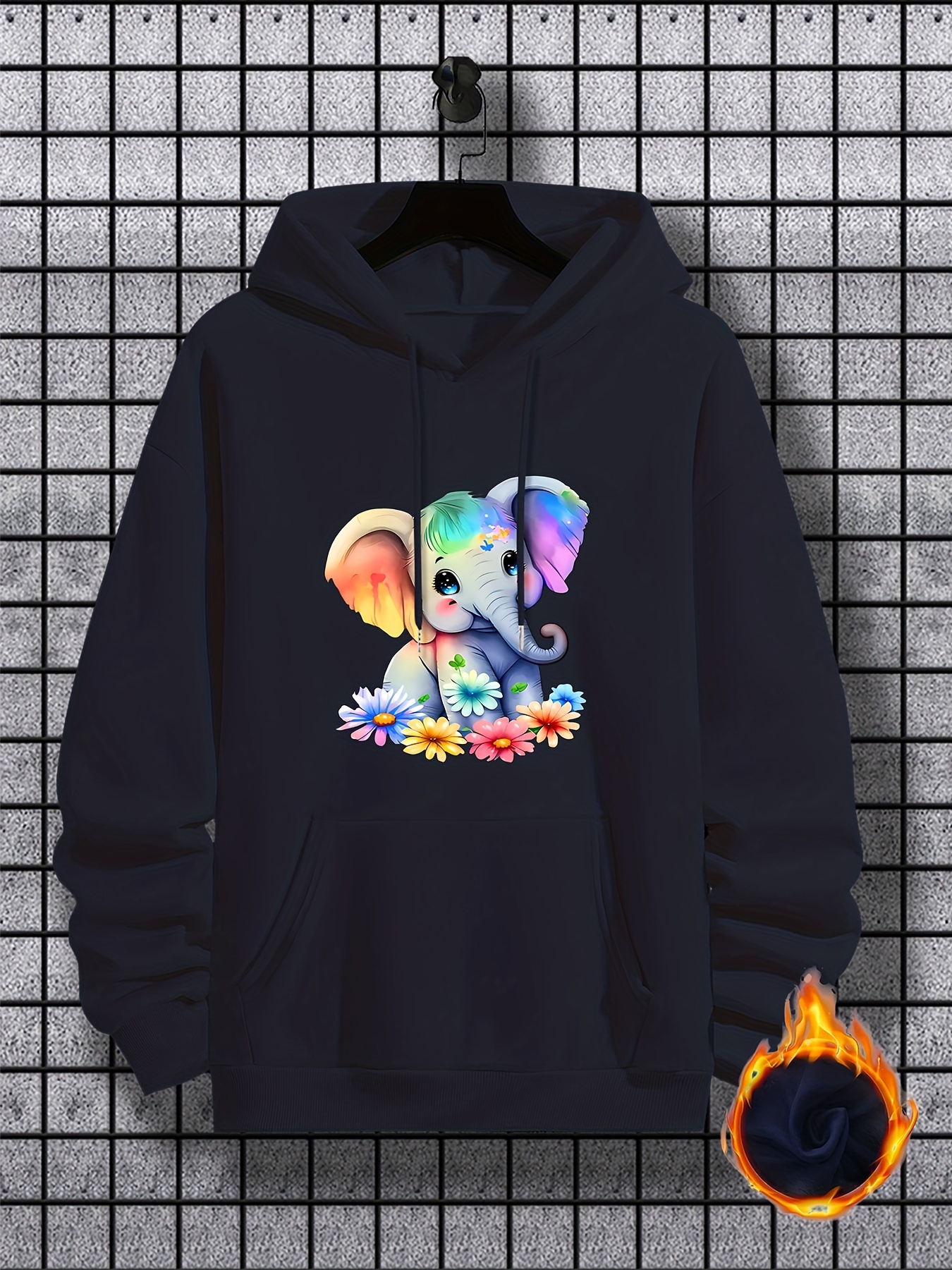 The cool elephant outlet hoodie