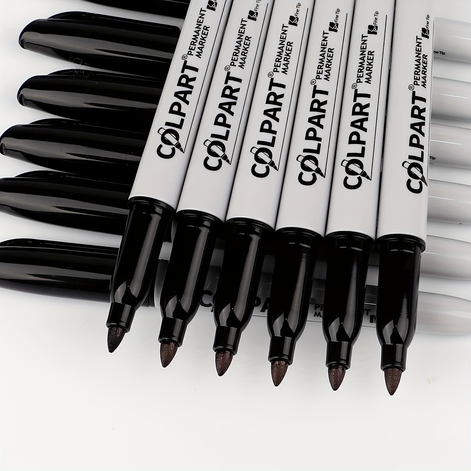 Touch School Marker Pen Kit 40 Colors Common Black