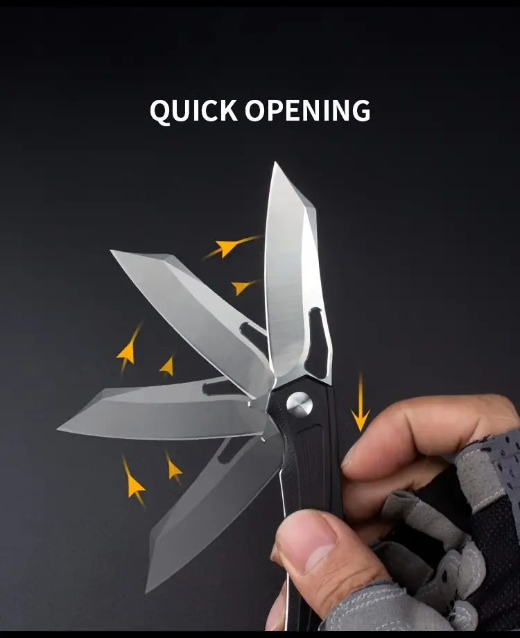 1pc durable survival knife portable small pocket knife perfect for outdoor camping emergency situations details 5