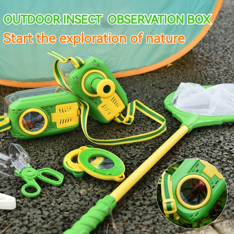 Children's Outdoor Tools Insect Observation Box Magnifying - Temu Canada