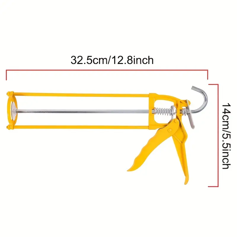Drip free Caulk Gun With Steel Frame Light Duty Caulk Gun For Drip free Caulk Gun With Steel Frame Light Duty Caulk Gun For
