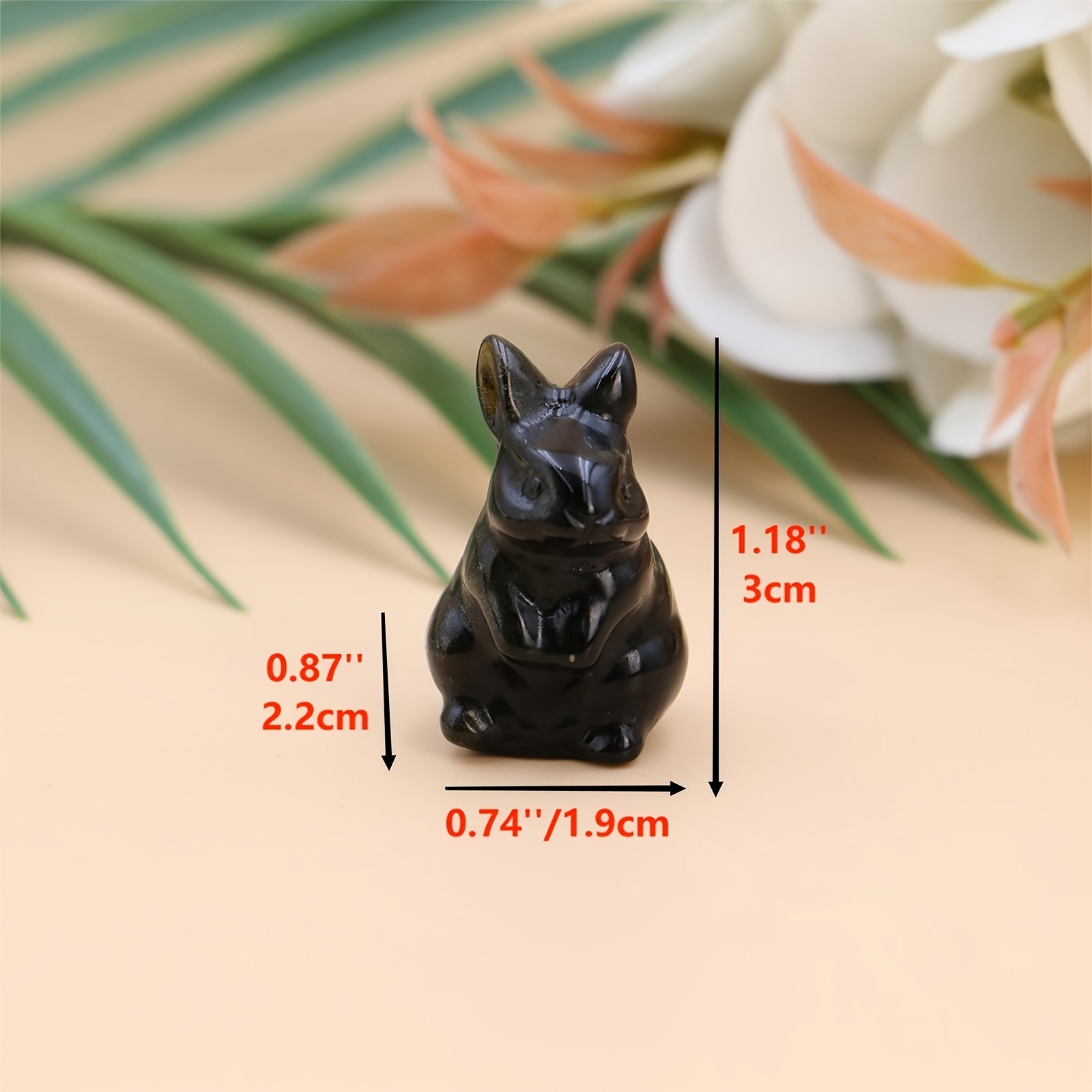 Crystal Rabbit Quartz Gemstones For Decor Craft Collection