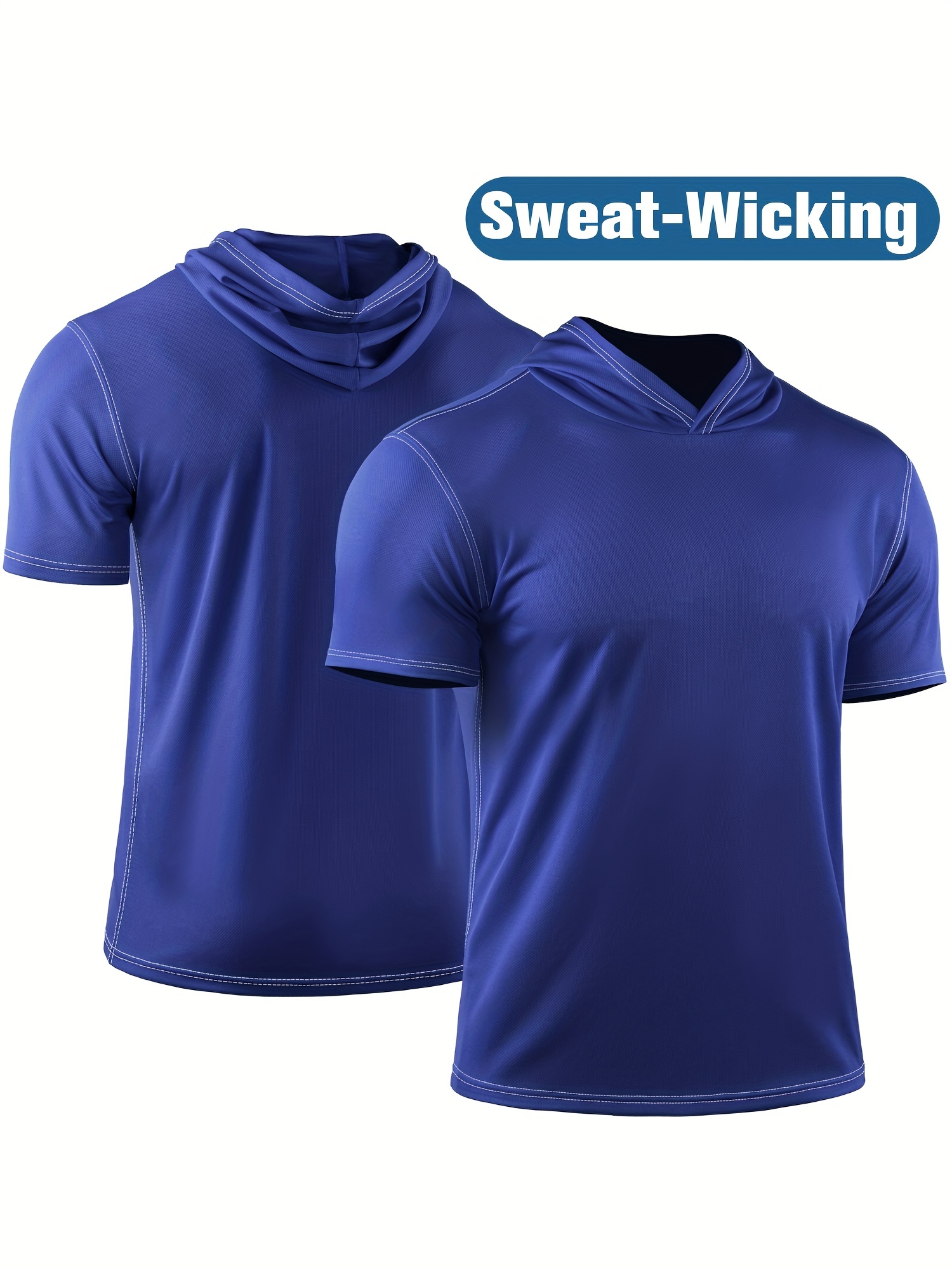 Men's Short Sleeve T-shirts Gym Clothing Sportswear Sporting Fit