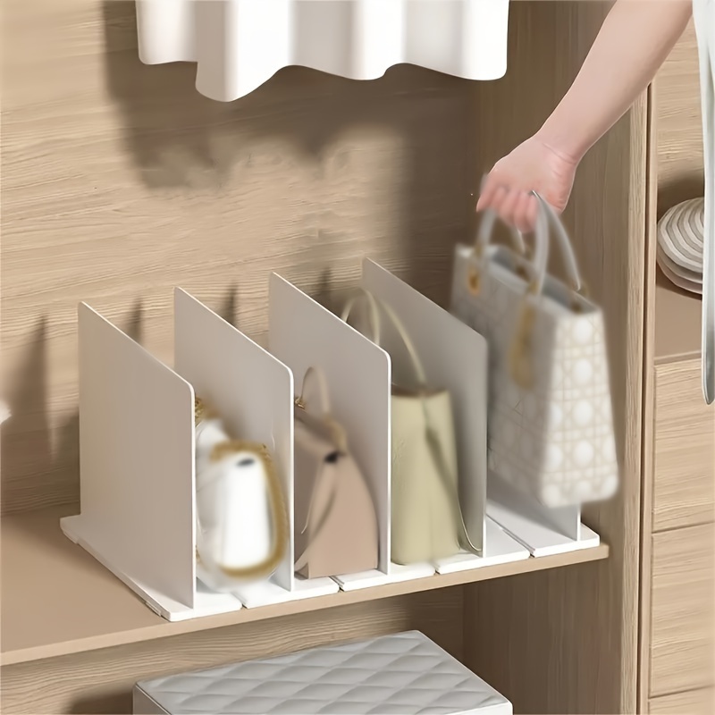 Pack of 10 Drawer Organizer Partition 4 Pcs Seprator