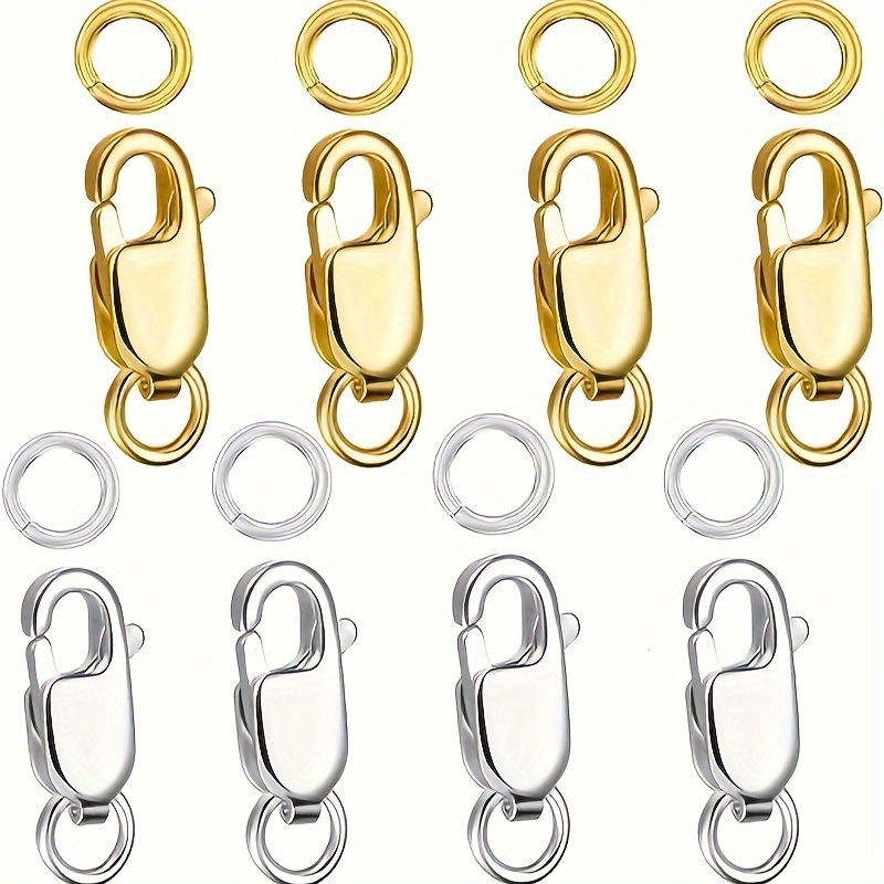 Short Magnetic Lobster Clasp Buckles Versatile Copper Hooks - Temu