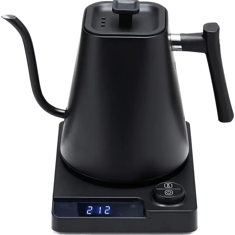 Electric Gooseneck Kettle, Electric Kettle With Display, Automatic Shut  Off, Coffee Kettle Temperature Control Hot Water Boiler, Quick Heating  Electric Tea Pot Summer Winter Drinkware, Home Kitchen Items Back To School  Supplies 