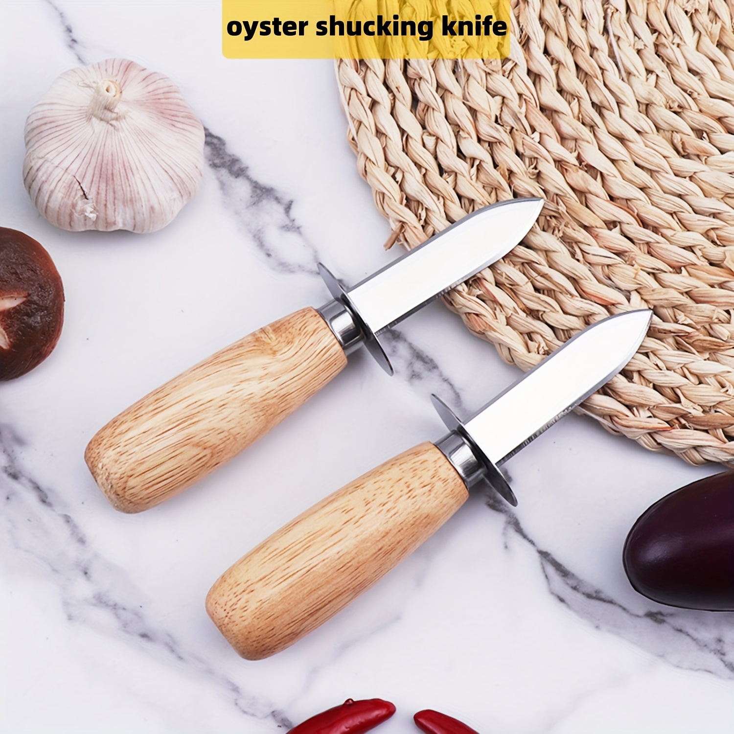 Stainless Steel Oyster Knife Household Oyster Opening Knife - Temu