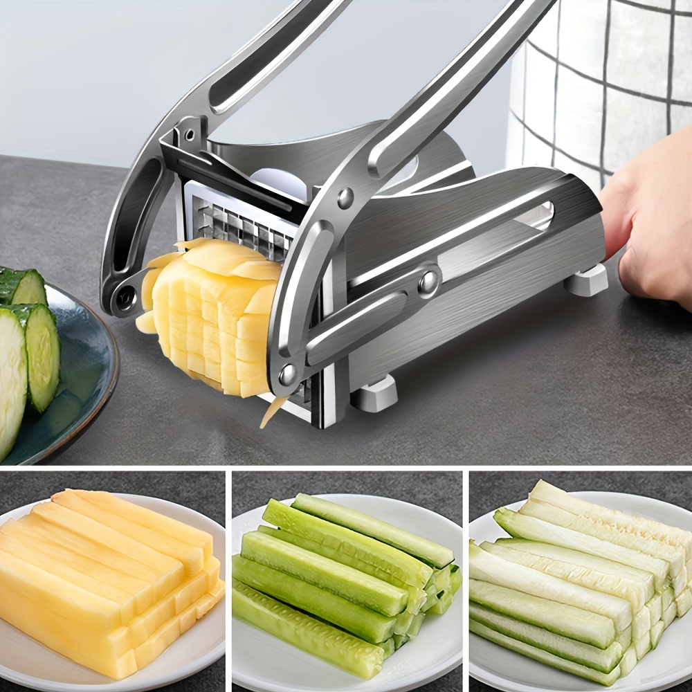White French Fries Cut With Lid Potato Potato Cutter Fast