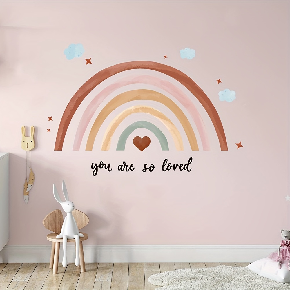 Bormia Mural de pared de cielo estrellado morado para dormitorio de niña y  cumpleaños de bebé, decoración de pared (no es autoadhesivo)