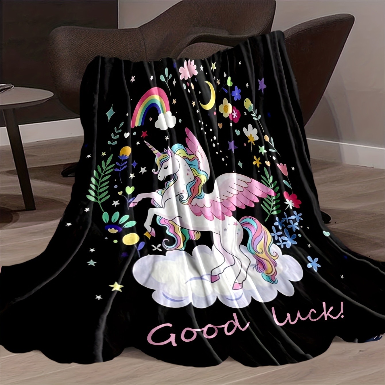 Digital Printed Blanket Flannel Soft Blanket Gift Blanket - Temu