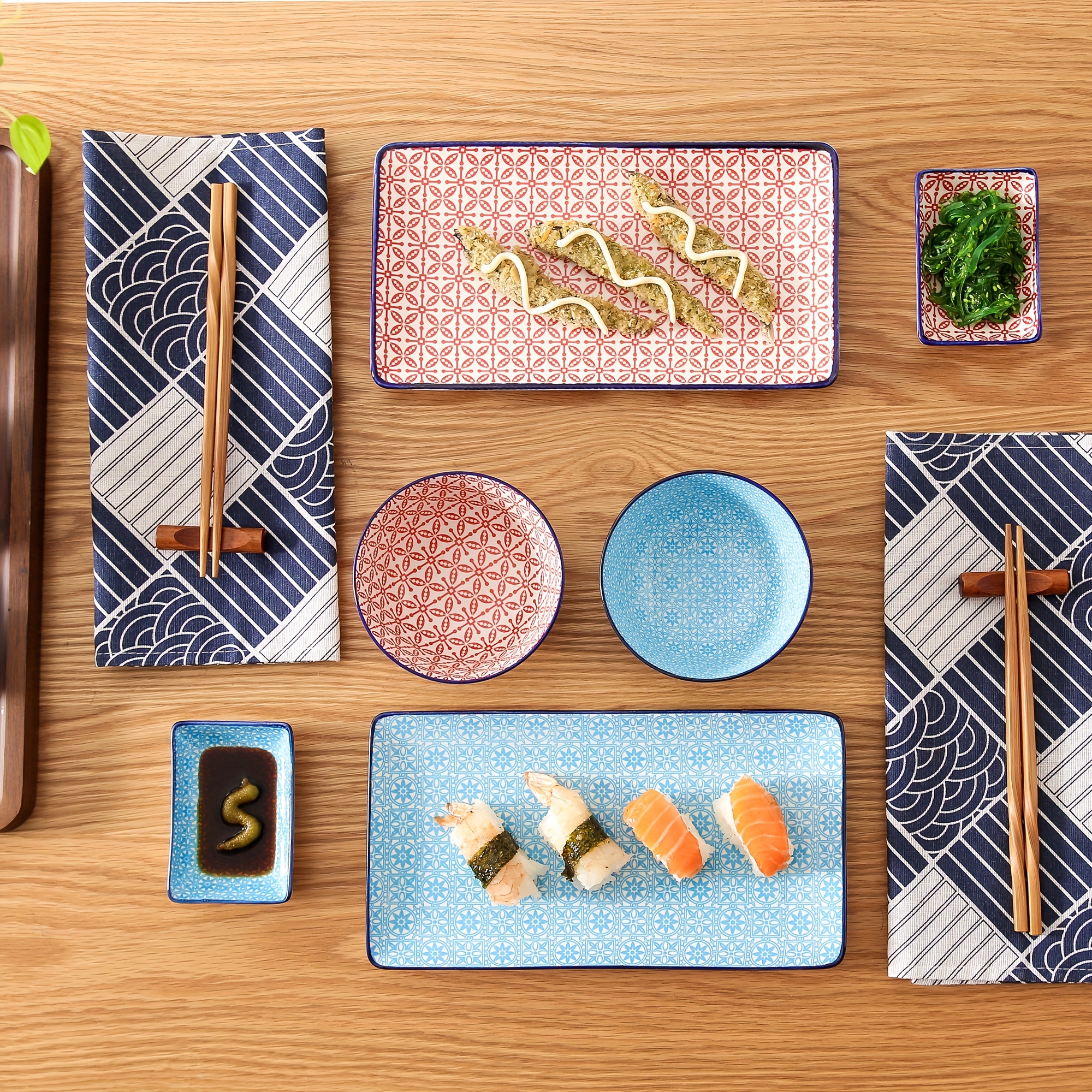 Set di vassoi per sushi - 2 persone