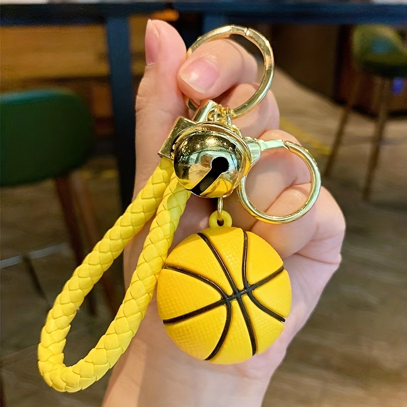 He&Yingmin Men Women Mini Basketball Lightweight Key Chain Key Ring  Keychain Key-Ring Pendant