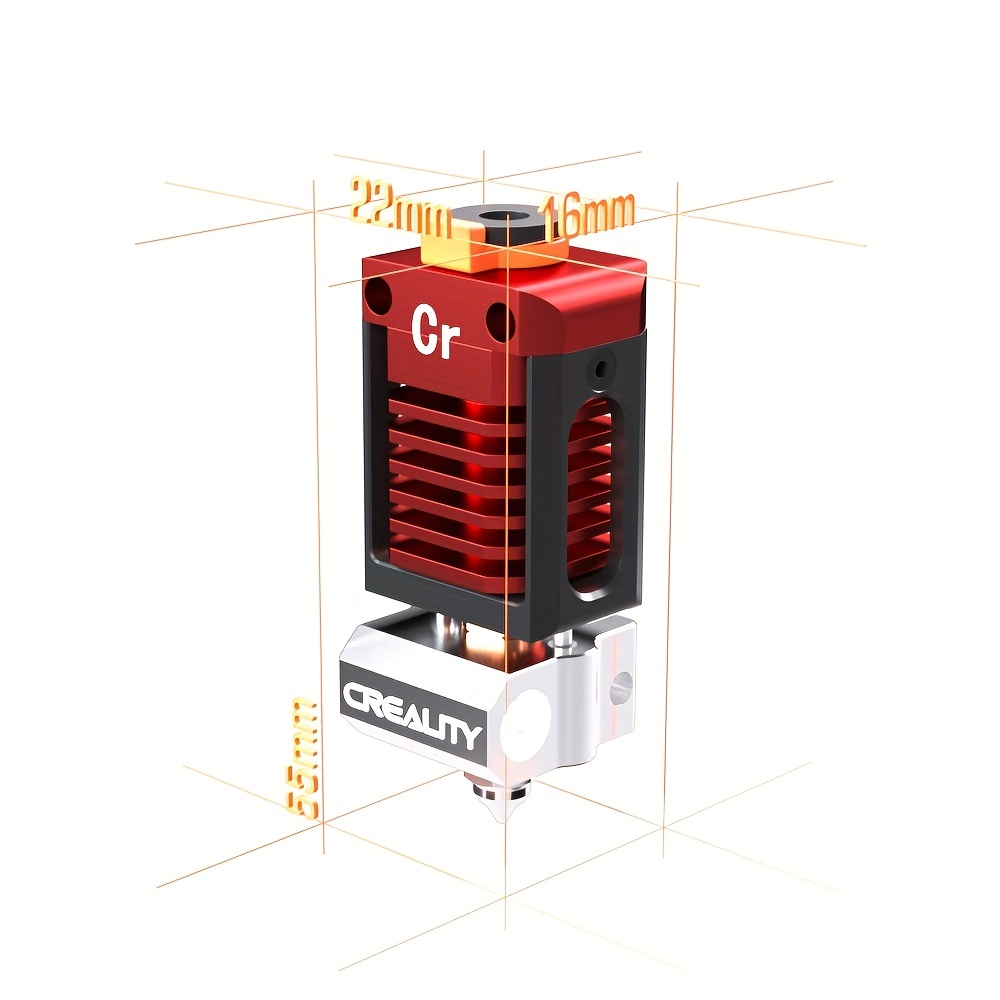 Creality Spider Pro Buse Hotend Haute température et haute vitesse  Chauffage rapide pour imprimante 3D Ender-3 Pro / ender-3 / ender-3 V2 /  ender-5 / ender-2 / cr-10 S5 /