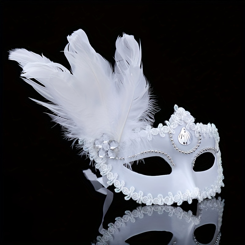 White Masquerade Mask Woman Horn Mask Winter Dryad Costume White Mask Horns  White Witch Mask Winter Tree Costume Mask Halloween Mask -  New Zealand