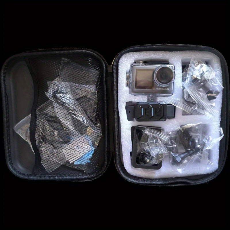 Caméra D'action LUOSI 5K 30FPS Avec Télécommande Montre, Lentilles