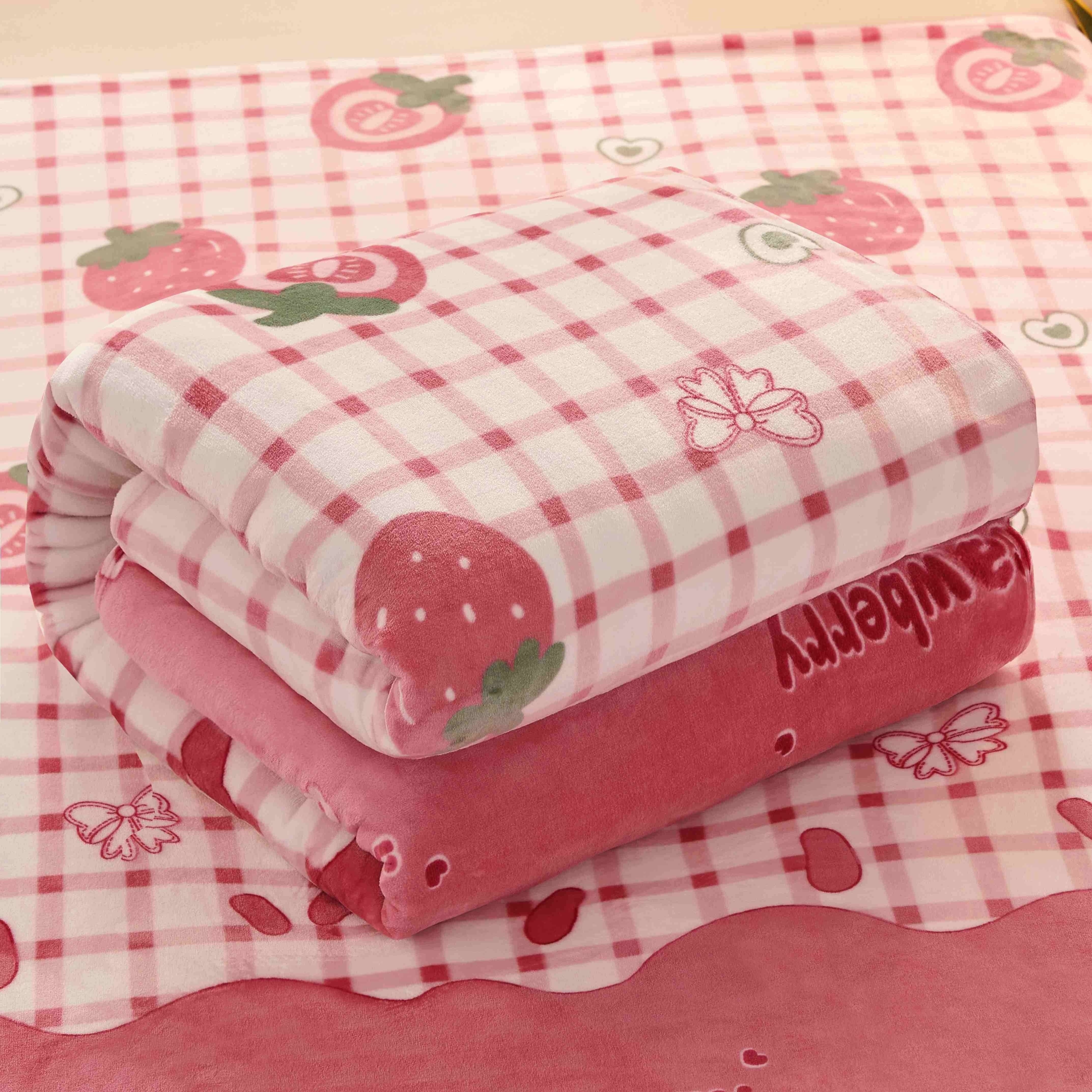 TEMU 1 Flannel Blanket, Beautiful And Comfortable Warm Cover For Sofa, Bed, Car, Office, Pets, Birthday Christmas Gift