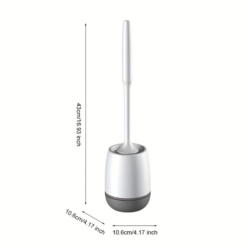 Juego de 1 escobilla y soporte para inodoro montado en la - Temu