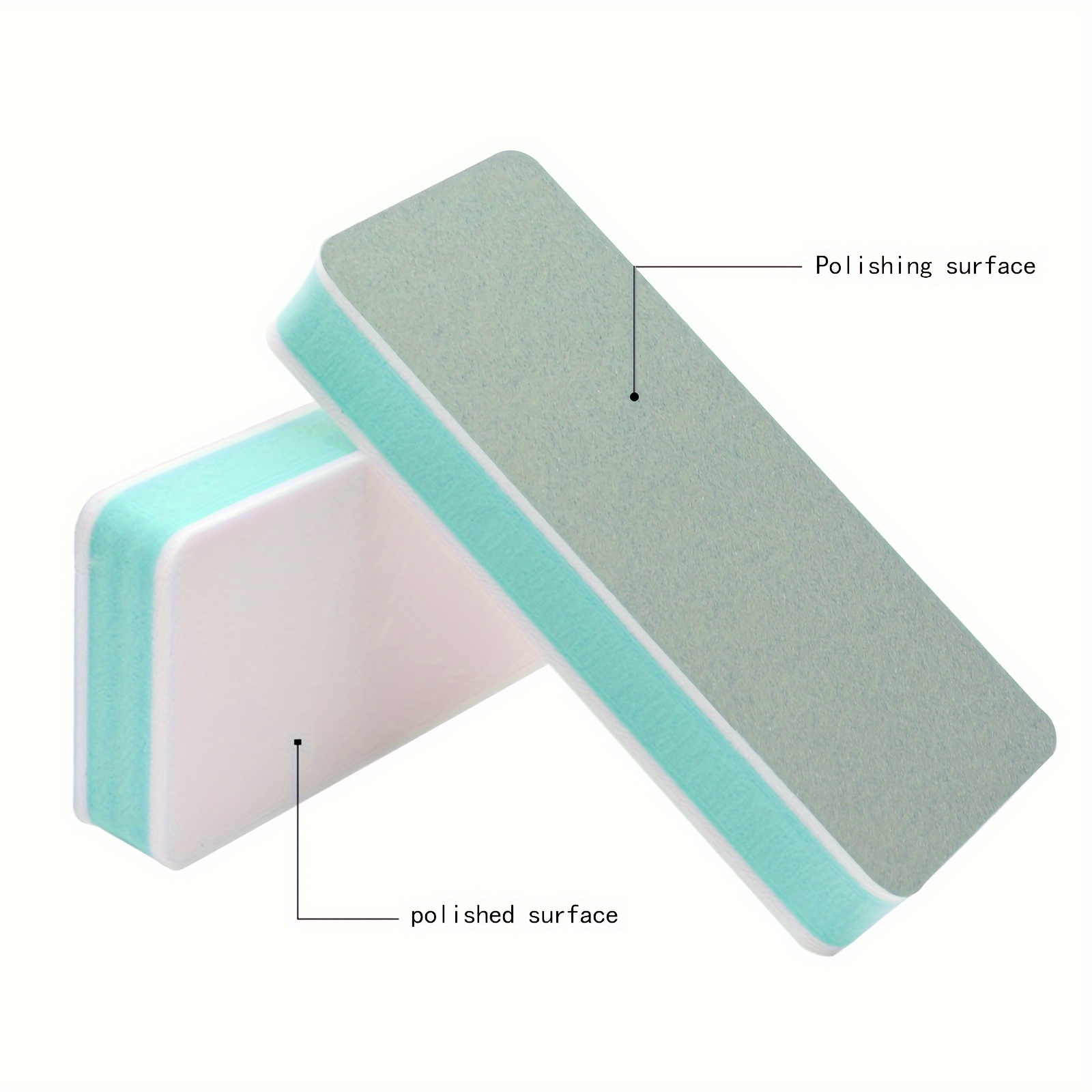 4 Pcs Double Sided Nail Buffer Blocks Manicure Tools