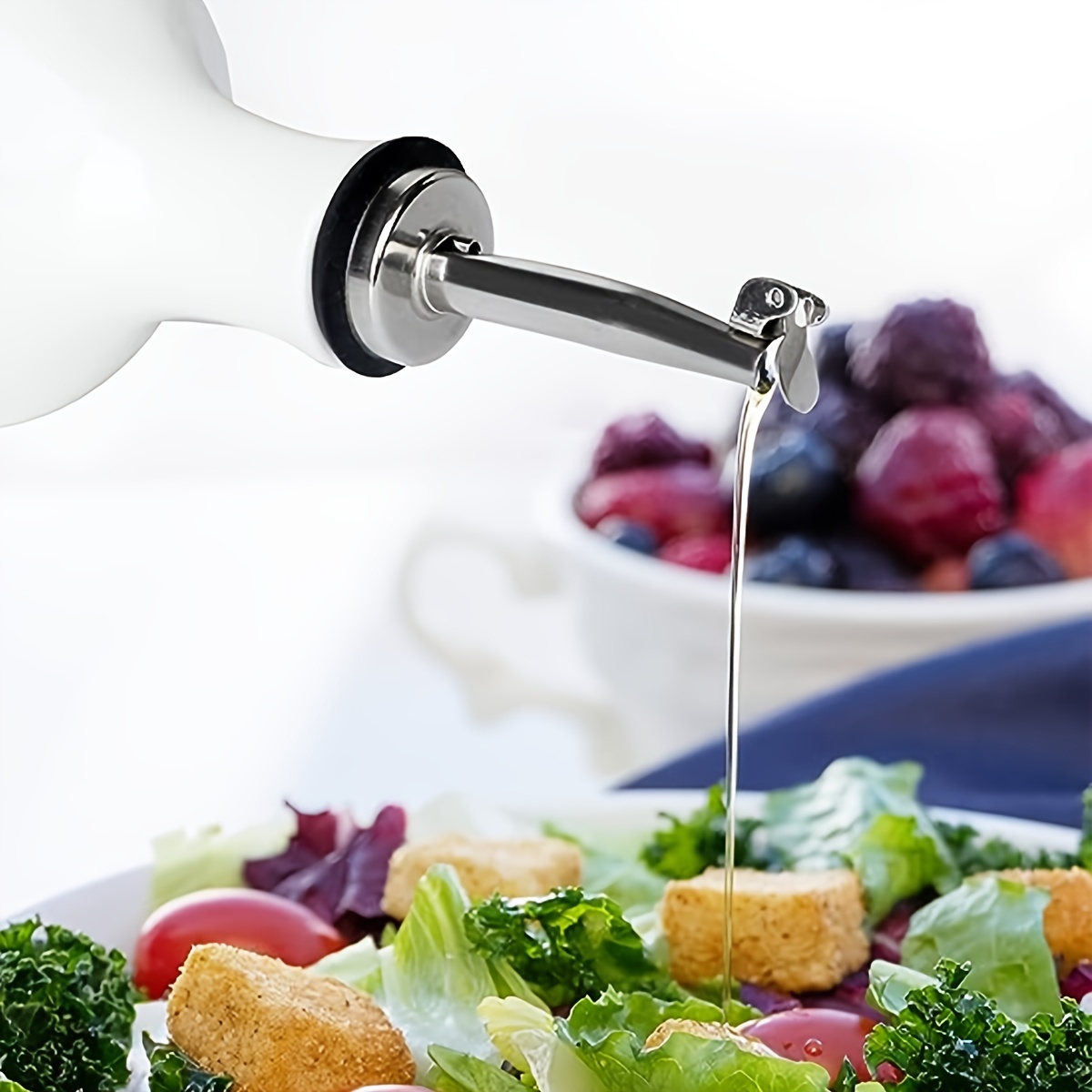 ceramic oil vinegar dispenser set spout olive oil dispenser