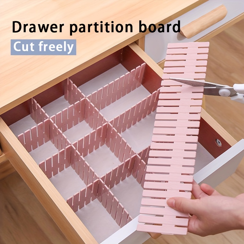 Adjustable Tall Drawer Dividers,Inch, Drawer Organizers for Clothes, Locks  in Place, Use for Bedroom, Bathroom, Kitchen & Office - AliExpress